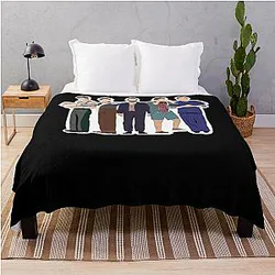Vintage Throw Blanket for Music Fans