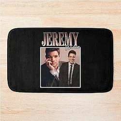 Women Jeremy Jordan Retro Vintage Bath Mat