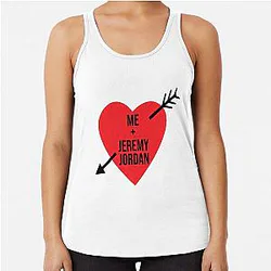 Me Jeremy Jordan Racerback Tank Top