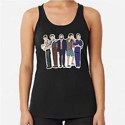 Music Vintage Retro Jeremy Jordan Roles Gifts for Music Fans Racerback Tank Top