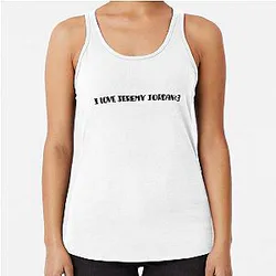 I Love Jeremy Jordan Racerback Tank Top
