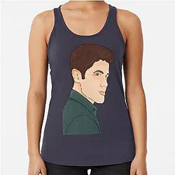Jeremy Jordan Watercolor Racerback Tank