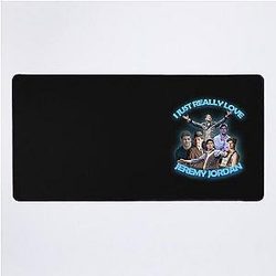 I Just Love Jeremy Jordan Desk Mat