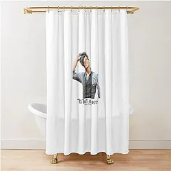 Jeremy Jordan Newsies What a Face Shower Curtain