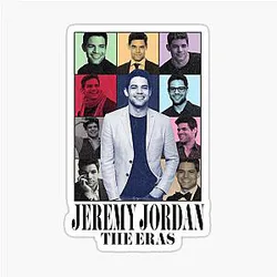 Jeremy Jordan ERAS Sticker