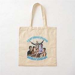 I Just Really Love Jeremy Jordan Cotton Tote Bag