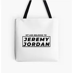 My Ass Belongs To Jeremy Jordan All Over Print Tote Bag
