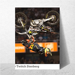 Jeremy Stenberg is a pioneer in FMX Jeremy Stenberg Posters