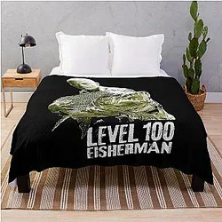 Jeremy Wade Level 100 Fisherman designs Classic T-Shirt Blanket
