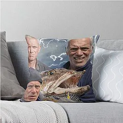 Jeremy Wade Throw Pillow