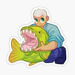 Jeremy Wade River Monsters Sticker