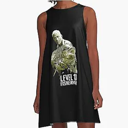 Jeremy Wade Level 100 Fisherman designs Classic T-Shirt A Line Dress