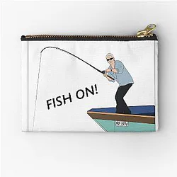 Jeremy Wade Fish On! Zipper Pouch