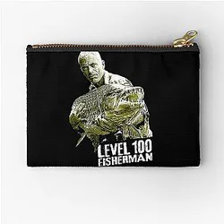 Jeremy Wade Level Fisherman designs Classic T-Shirt Pouch