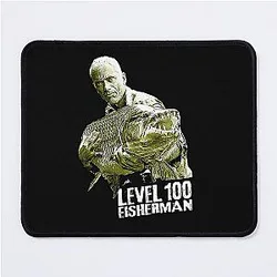 Jeremy Wade Level 100 Fisherman designs Classic T-Shirt Mouse Pad