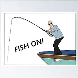 Jeremy Wade Fish On! Poster