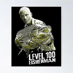 Jeremy Wade Level 100 Fisherman designs Classic T-Shirt Poster