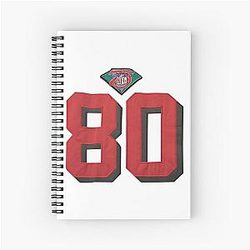 Jerry Rice Spiral Notebook