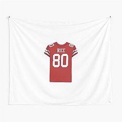 Jerry Rice Jersey Tapestry