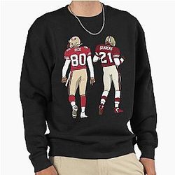 Deion Sanders Jerry Rice Sweatshirt
