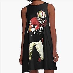 Jerry Rice vintage A Line Dress
