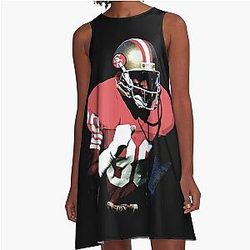 Jerry Rice San Francisco A Line Dress