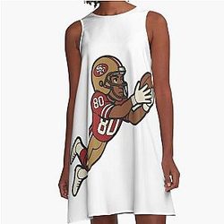 Gridiron Greats: A Cartoon Tribute to Jerry Rice