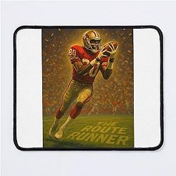 The Jerry Rice Touchdown Tribute Mouse Pad