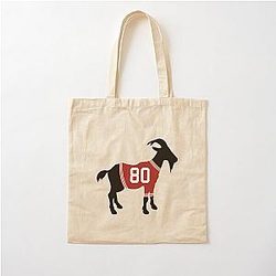 Jerry Rice GOAT Cotton Tote Bag