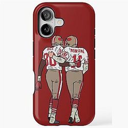 Jerry Rice and Joe Montana iPhone Tough Case