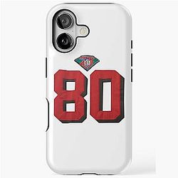 Jerry Rice 80 iPhone Tough Case