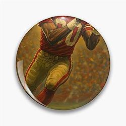 The Route Runner Jerry Rice Touchdown Tribute Pin