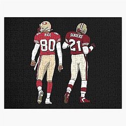 Deion Sanders Jerry Rice Puzzle