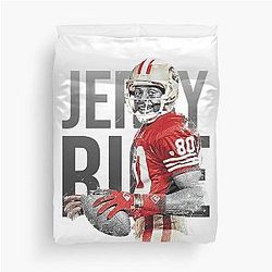 Jerry Rice Duvet Cover