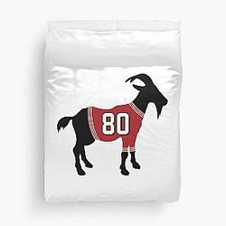 Jerry Rice GOAT Duvet Cover