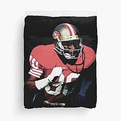 Jerry Rice San Francisco Duvet Cover