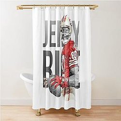 Jerry Rice Shower Curtain