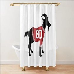 Jerry Rice GOAT Shower Curtain