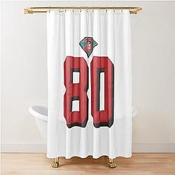 Jerry Rice 80 Shower Curtain