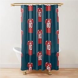 Jerry Rice Jersey Shower Curtain