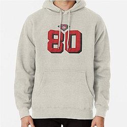 Jerry Rice 80 Pullover Hoodie