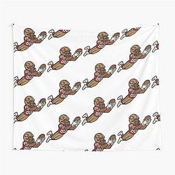 Gridiron Greats: A Cartoon Tribute - Jerry Rice Tapestry