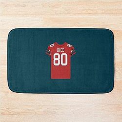 Jerry Rice Jersey Bath Mat