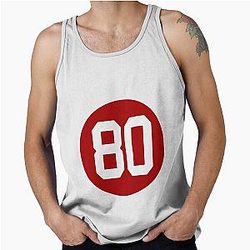 Jerry Rice Number 80 Jersey San Francisco 49ers Tank Top