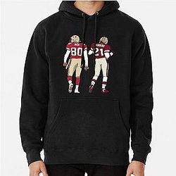 Deion Sanders Jerry Rice Pullover Hoodie