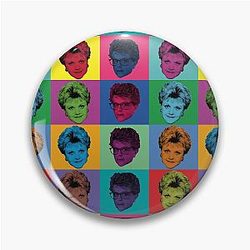 Pop Art Jessica Fletcher Pin