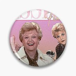 90's Retro Style Jessica Fletcher Pin
