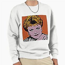 Jessica Fletcher in Pop Art Style Lithography Sweatshirt