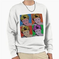 Jessica Fletcher Pop Art Style Lithograph Pullover Sweatshirt