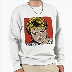 Jessica Fletcher in Pop Art Style Lithography Pullover Sweatshirt